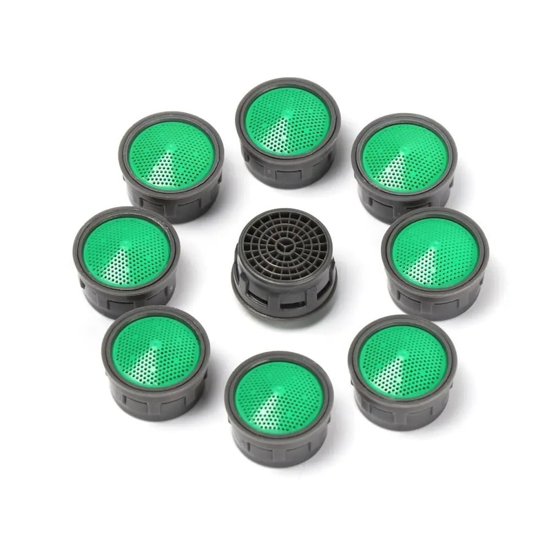 Faucet Aerator Replacement Set Water Saving Tap Filter Inserts for Smooth Flow