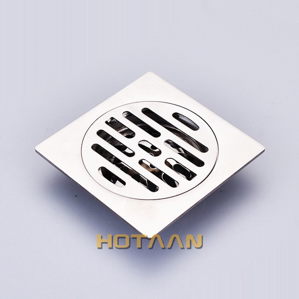 Stainless Steel Floor Drain Anti Odor Bathroom Shower Drain Cover