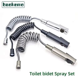 handheld bidet sprayer set with no drill bracket self cleaning toilet attachment