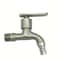 Stainless Steel Dual Outlet Faucet With Ceramic Valve For Bathroom And Utility Use 2