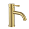 Modern Brushed Gold Bathroom Faucet Stainless Steel Basin Mixer Tap with Hot & Cold Control
