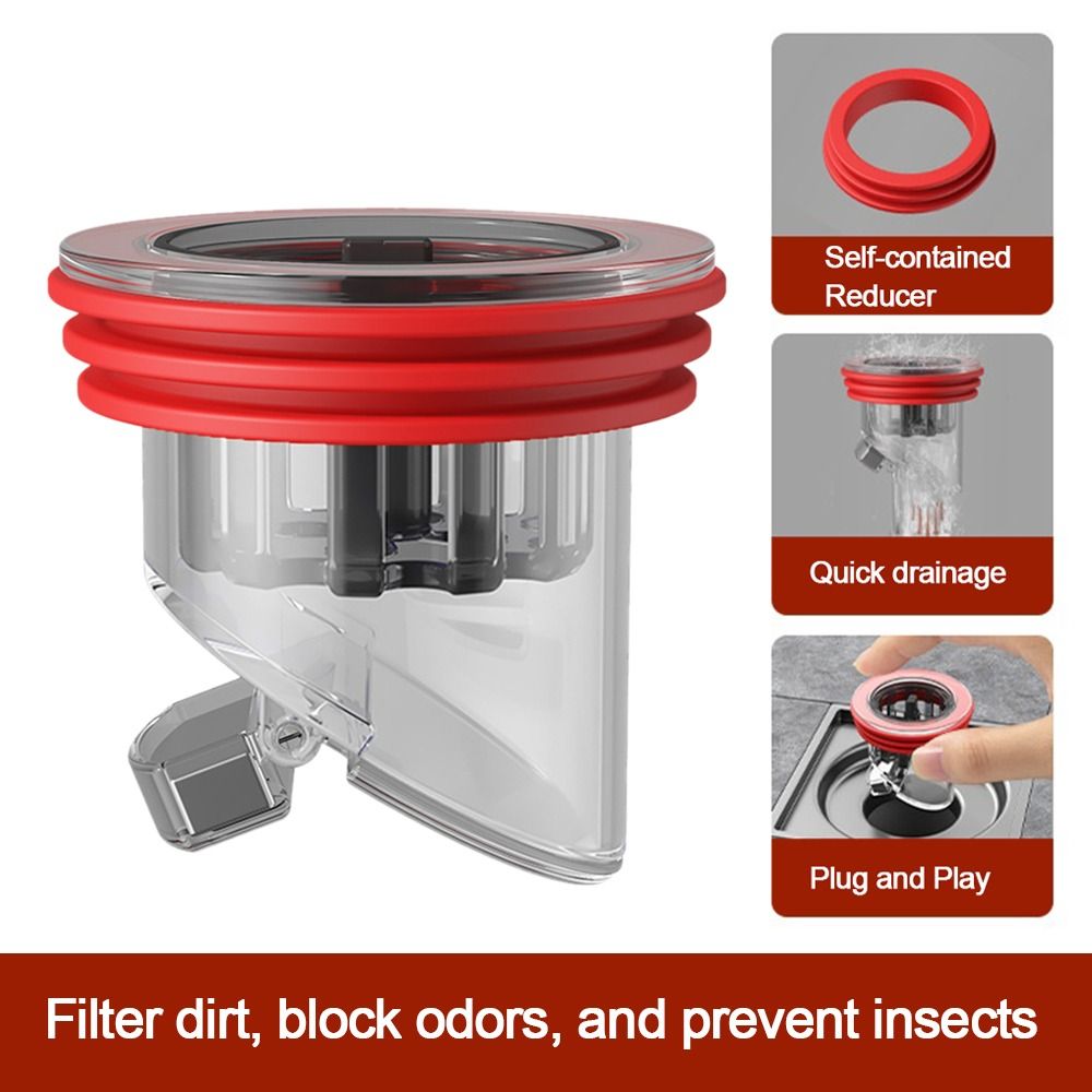 All Copper Floor Drain Core Stopper Anti Odor Insectproof Bathroom Drain Cover