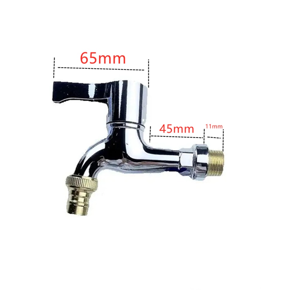 In Wall Washing Machine Faucet Inch Durable Plastic Washer Tap Leakproof Water Inlet 1