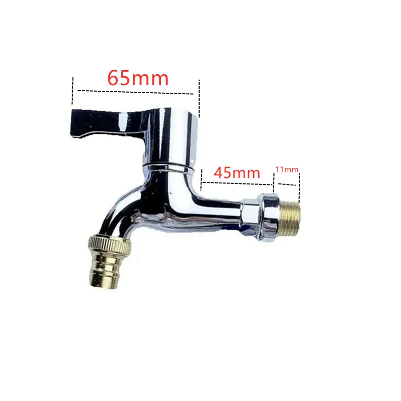 In Wall Washing Machine Faucet Inch Durable Plastic Washer Tap Leakproof Water Inlet 1
