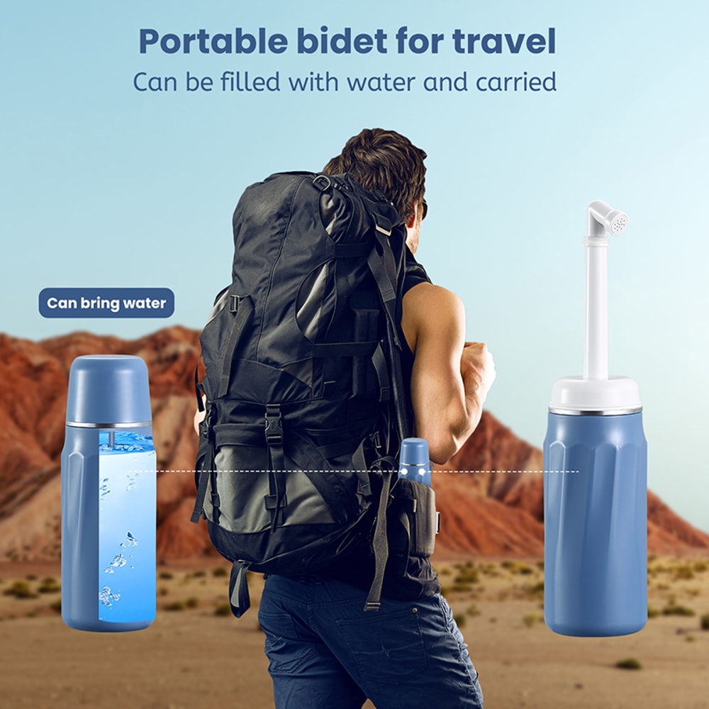 Portable Bidet Bottle Travel Hygiene Sprayer For Freshness Anywhere 3