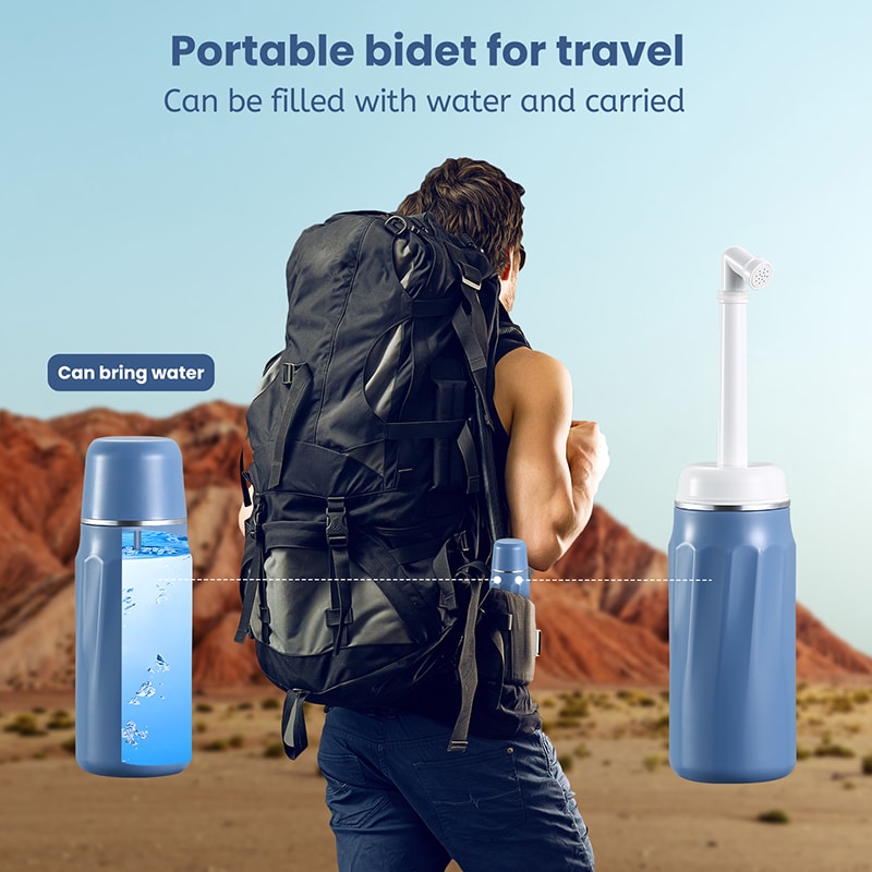 Portable Bidet Bottle Travel Hygiene Sprayer For Freshness Anywhere 3