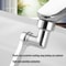 Rotating Faucet Aerator Extension with Dual Spray Modes Splash Filter
