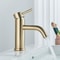 Matte Black Bathroom Faucet for Vessel Sink Solid Brass Hot Cold Mixer Tap Tall or Short