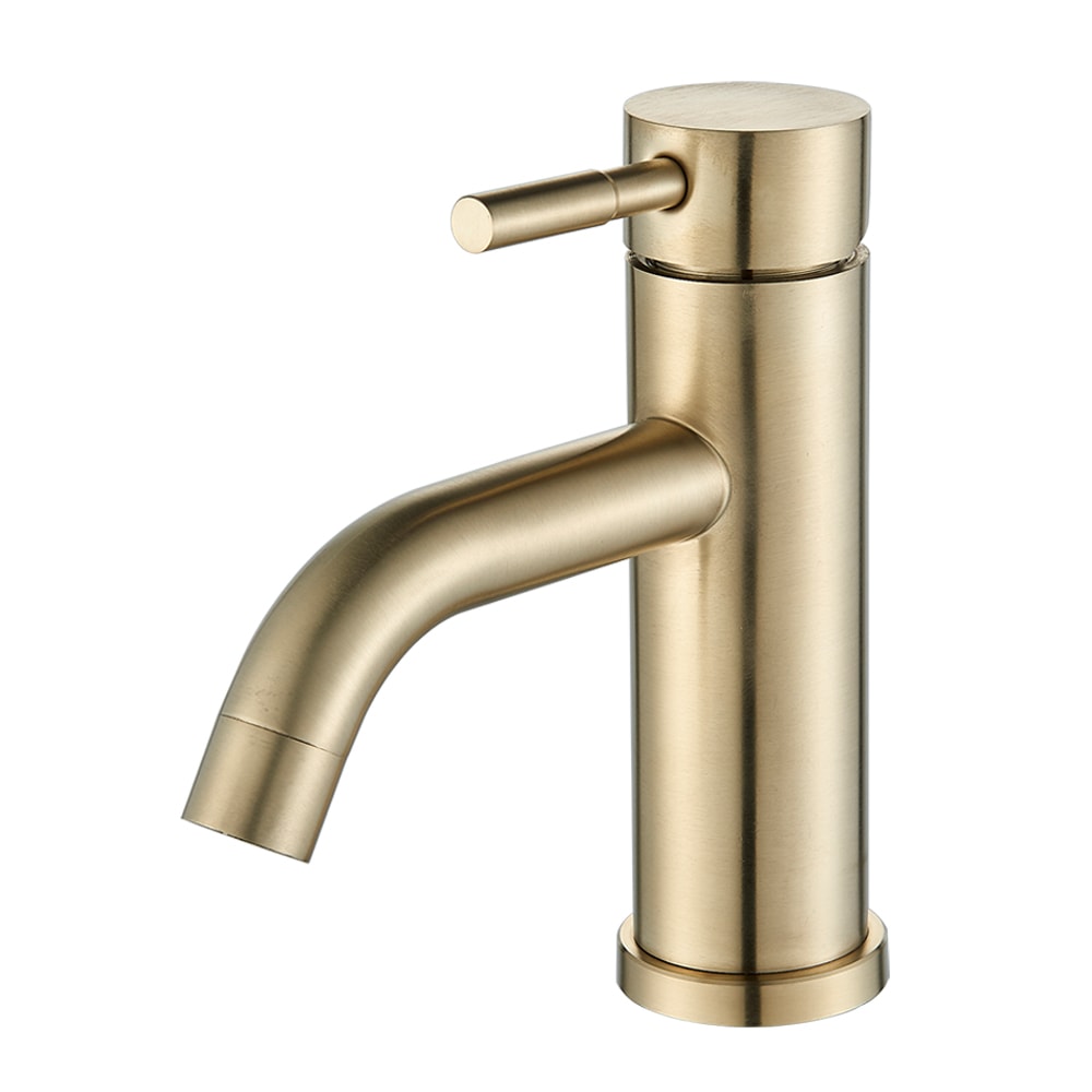 Matte Black Bathroom Faucet for Vessel Sink Solid Brass Hot Cold Mixer Tap Tall or Short