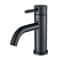 Matte Black Bathroom Faucet for Vessel Sink Solid Brass Hot Cold Mixer Tap Tall or Short