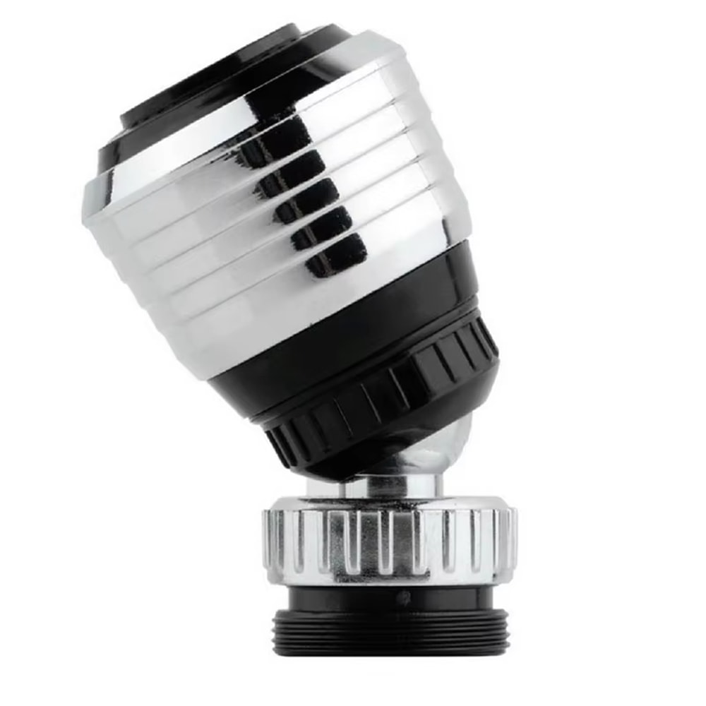 Swivel Faucet Extender with Water Saving Nozzle and Filter Aerator