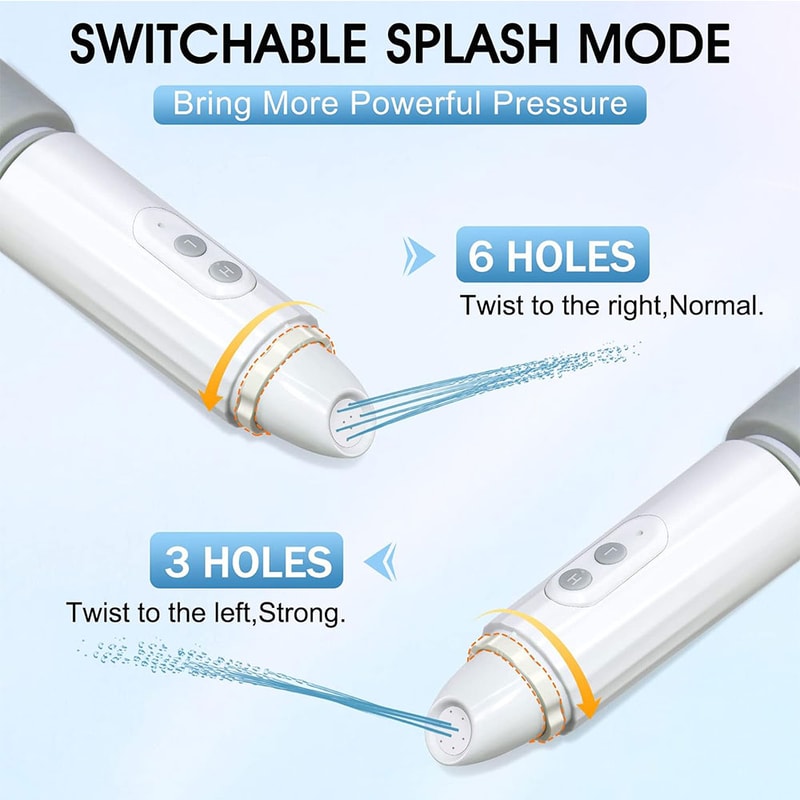 High Pressure Portable Bidet Bottle USB Rechargeable Travel Hygiene Sprayer