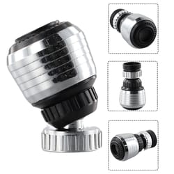 high-pressure rotating faucet aerator for kitchen sink water saving tap nozzle