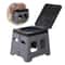 Portable Camping Toilet Foldable Car Toilet Seat For Travel Emergency Use 4