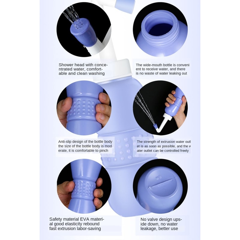 bidet bottle Leakproof Handheld portable bidet sprayer for Personal Hygiene