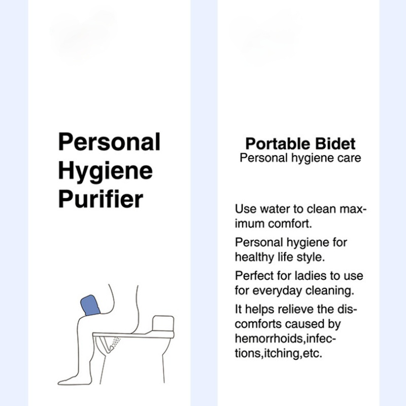 bidet bottle Leakproof Handheld portable bidet sprayer for Personal Hygiene