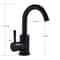 Premium Bathroom Basin Mixer Faucet In Matt Black Brushed Nickel Stainless Steel 4