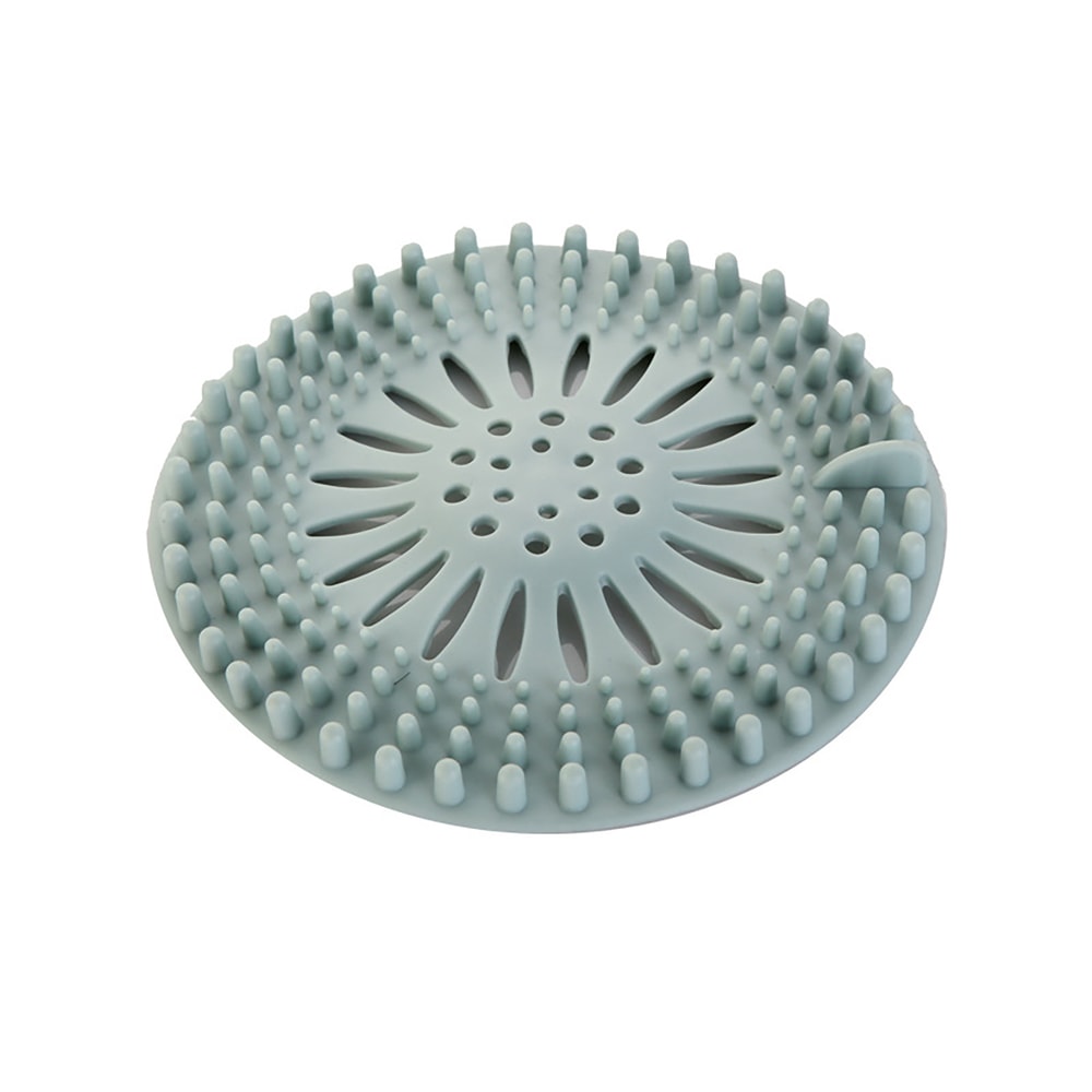 Silicone Hair Drain Catcher With Suction Shower Drain Cover For Sink And Bathtub 3