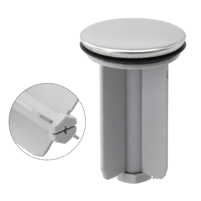 Premium Copper Sink Drain Stopper Pop Up Plug for Bathroom Wash Basin Replacement