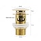 Premium Pop Up Sink Drain Stopper Brass Anti Clog Bathroom Basin Filter 5