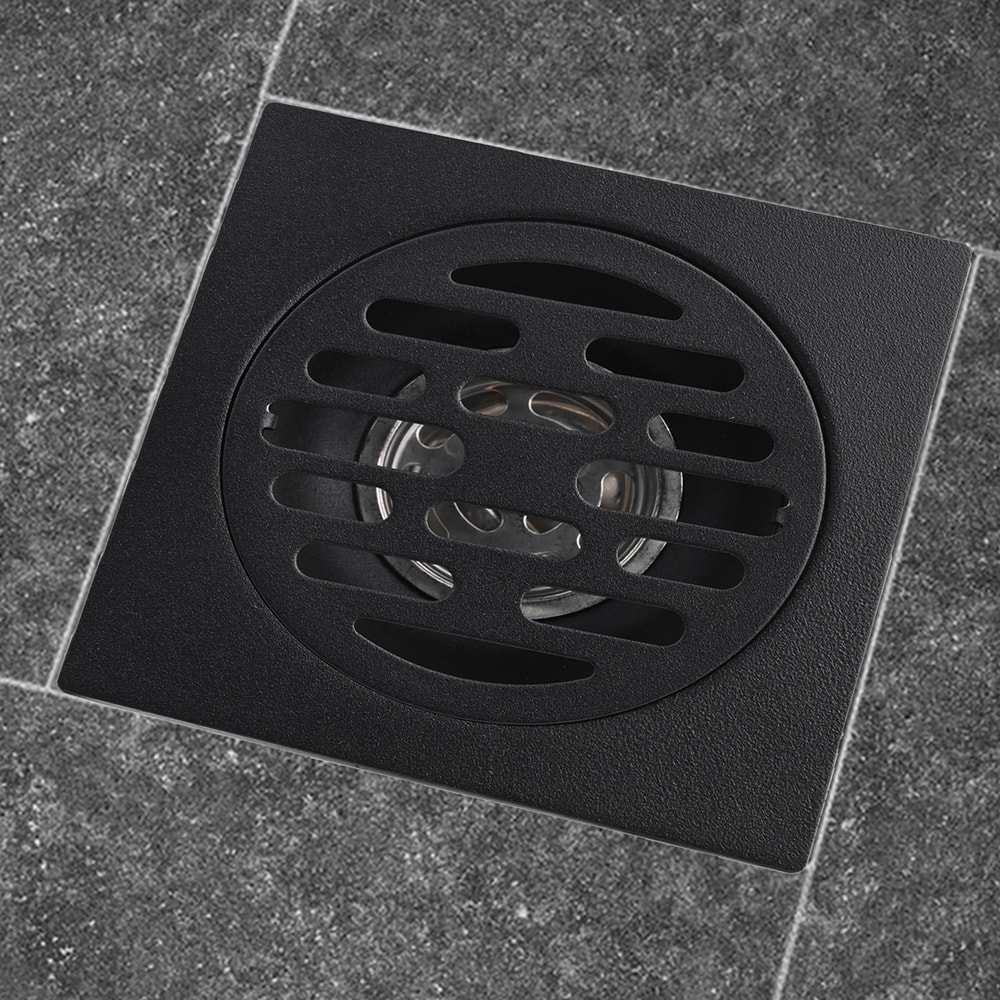 Stainless Steel Floor Drain Cover With Backflow Preventer And Anti Odor Insect Blocker 2