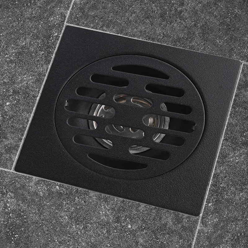 Stainless Steel Floor Drain Cover With Backflow Preventer And Anti Odor Insect Blocker 2