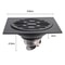 Stainless Steel Floor Drain Cover With Backflow Preventer And Anti Odor Insect Blocker 5