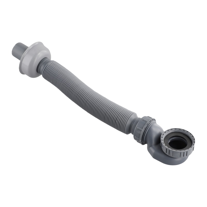 Bathtub Drain Pipe with Anti Odor Seal Flat Tub Connector for Efficient Bathroom Drainage