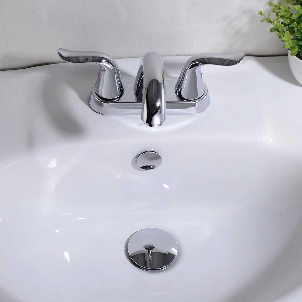 Premium Brass Sink Overflow Cover Bathroom Hole Cap Decorative Trim Finish 2