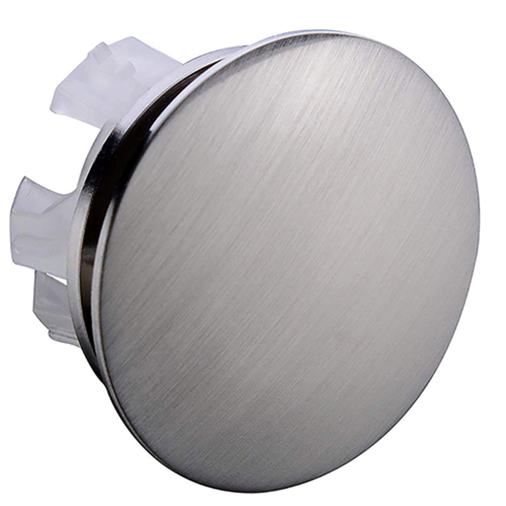 Premium Brass Sink Overflow Cover Bathroom Hole Cap Decorative Trim Finish 6