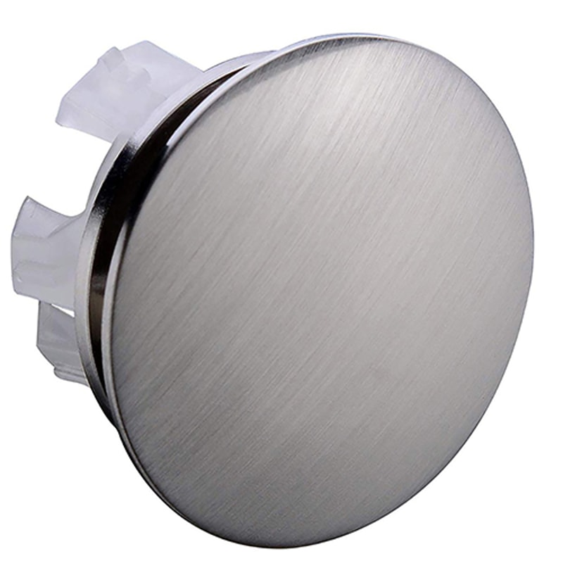 Premium Brass Sink Overflow Cover Bathroom Hole Cap Decorative Trim Finish 6