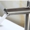 High Rise Stainless Steel Basin Faucet Single Cold Water Tap Matte Black Silver