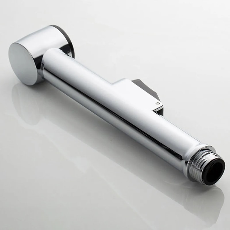 Adjustable Handheld Bidet Sprayer Set with Hose & Wall Mount for Hygienic Bathroom Cleaning