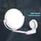 Rotating Suction Cup Vanity Mirror Wall Mounted Folding Makeup Shaving Mirror
