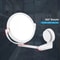 Rotating Suction Cup Vanity Mirror Wall Mounted Folding Makeup Shaving Mirror