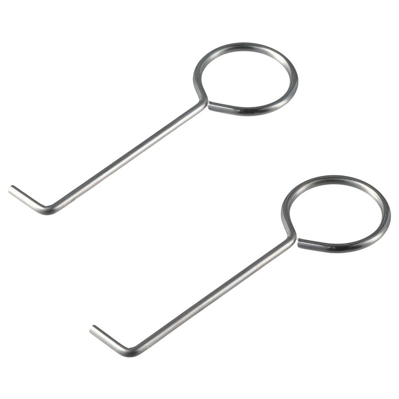 Stainless Steel Drain Key Hook Set for Shower and Kitchen Cleaning