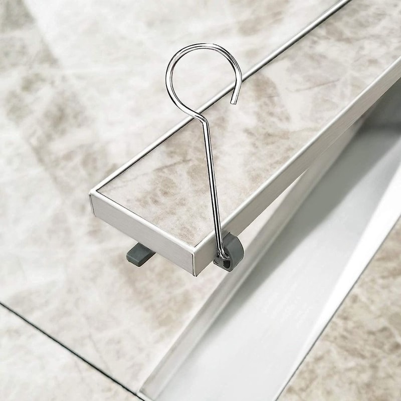 Stainless Steel Drain Key Hook Set for Shower and Kitchen Cleaning