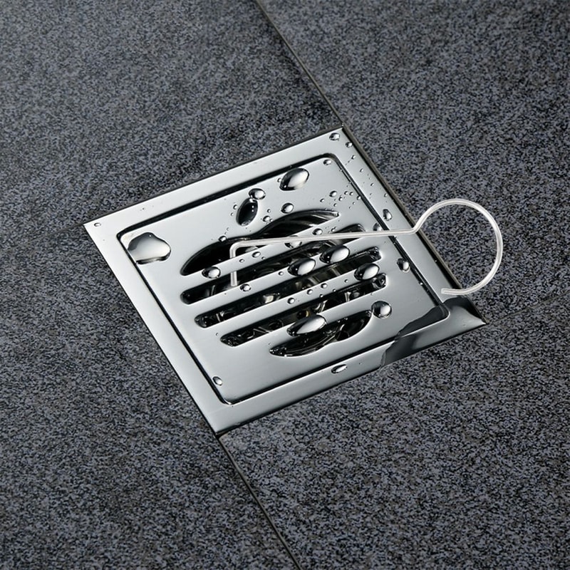 Stainless Steel Drain Key Hook Set for Shower and Kitchen Cleaning