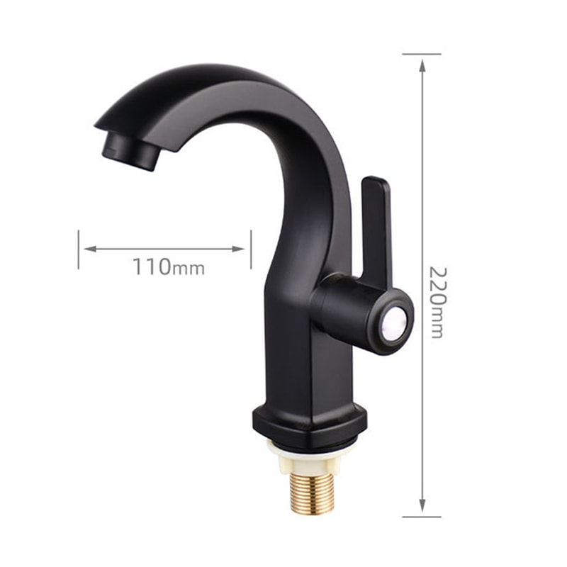 PureFlow ABS Filtered Water Faucet Single Cold Deck Mounted Basin Tap