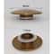Antique Brass Bathroom Sink Drain Pop Up Stopper With Overflow For Vessel Sink 4