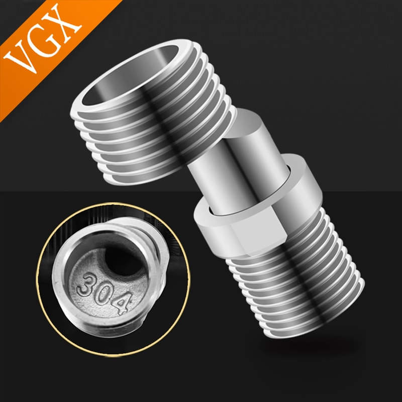 Adjustable Shower Extension Adapter With Angled Connector For Perfect Faucet Alignment 1