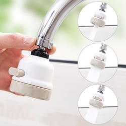swivel kitchen faucet aerator with mode spray & water saving filter nozzle