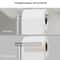 Freestanding Stainless Steel Toilet Paper Holder Stand with Shelf for Bathroom and Kitchen