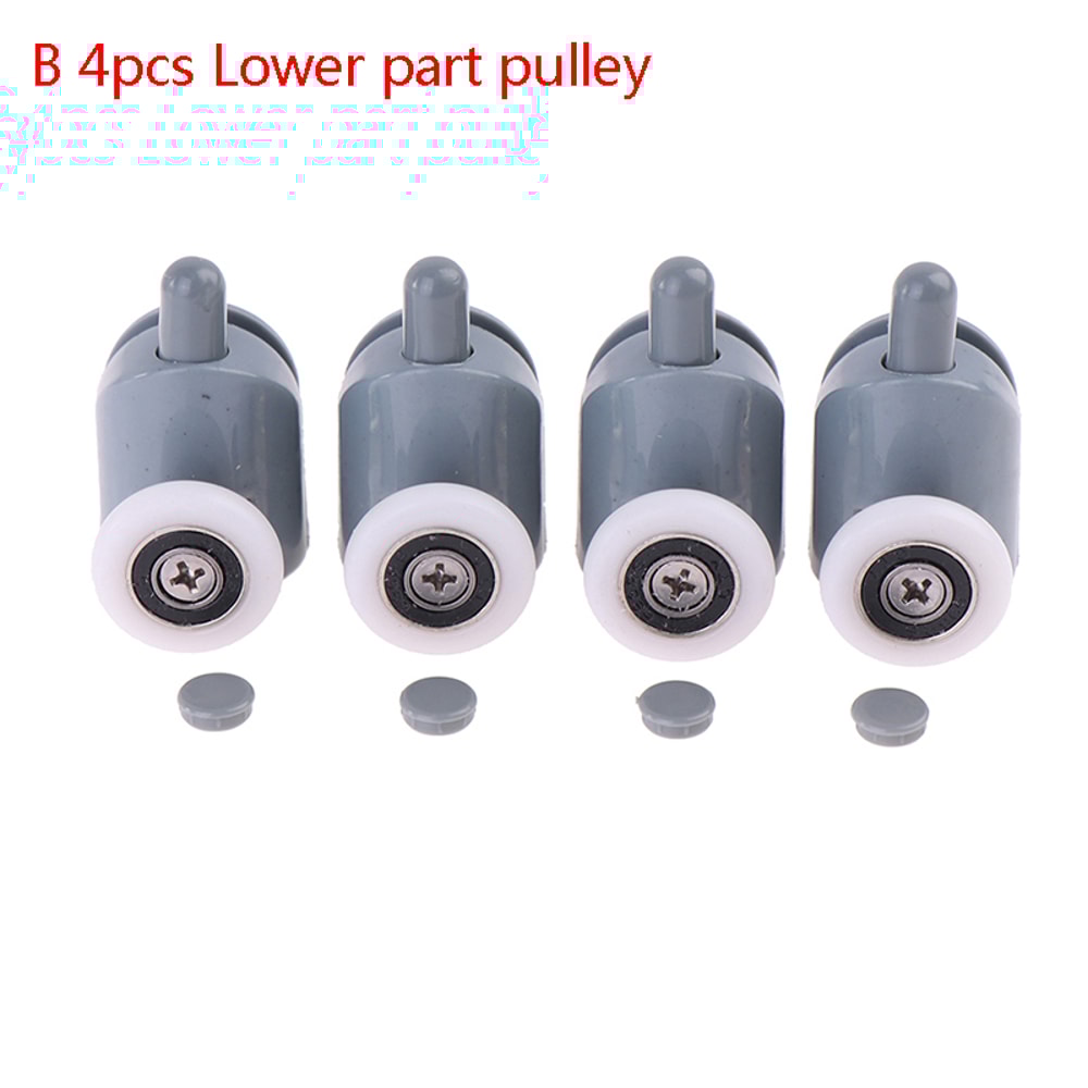 Shower Door Roller Wheels Replacement Smooth Sliding Glass Door Pulley Set