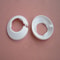 Pipe Cover Collars Snap On Plate for Faucet Radiator and Shower Valve Trim