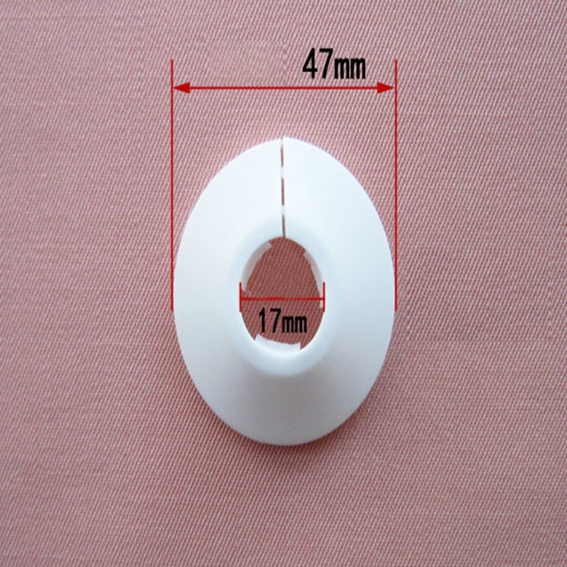 Pipe Cover Collars Snap On Plate for Faucet Radiator and Shower Valve Trim