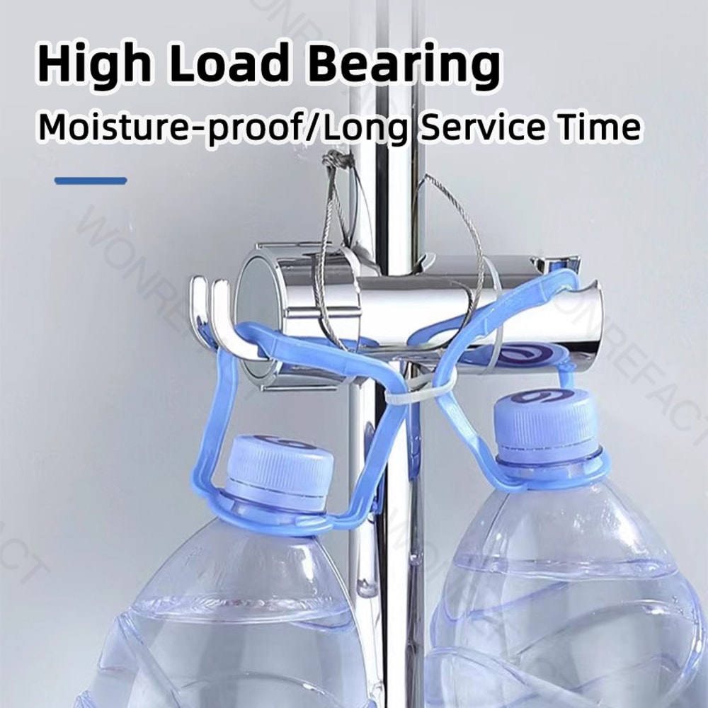 Adjustable Shower Head Holder For Slide Bar Universal Shower Bracket Mount 3