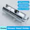 Adjustable Shower Head Holder For Slide Bar Universal Shower Bracket Mount 6
