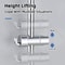Adjustable Shower Head Holder For Slide Bar Universal Shower Bracket Mount 4