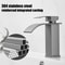 Waterfall Bathroom Faucet Hot And Cold Mixer Tap Modern Basin Fixture 2